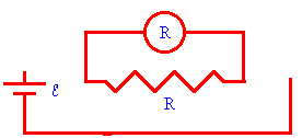 an ohmmeter in a circuit